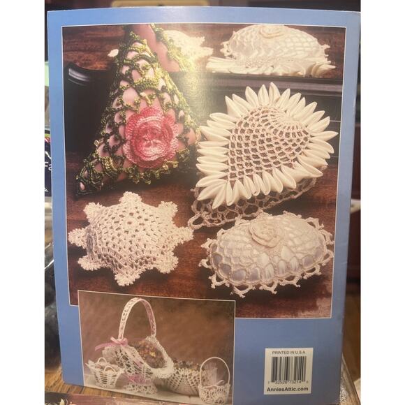 Scentsational Sachets Crochet Pattern Annie's Attic 873214 PRISTINE! - Picture 2 of 7